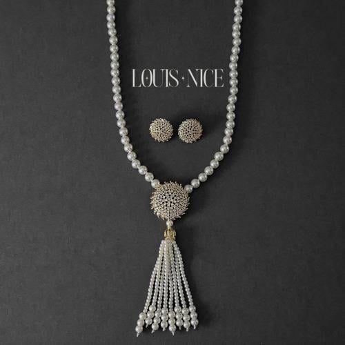 طقم زركون طويل