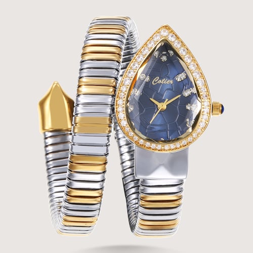 ساعة نسائية بمينا دايموند