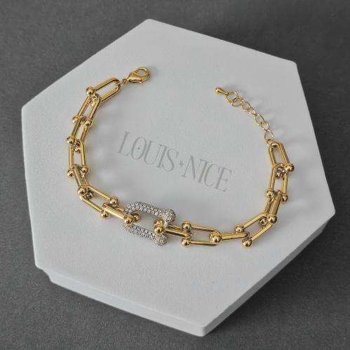 اسوارة زركون ذهبي