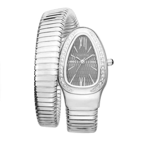 ساعة نسائية لفة باللون الذهبي