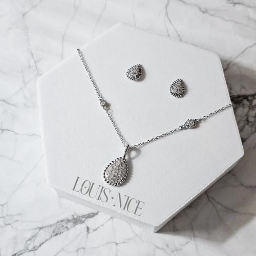 سلسال زركون مع الحلق