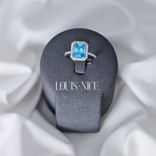 خاتم زركون متعدد الالوان