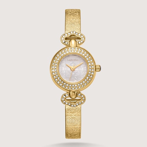 ساعة نسائية بسير الحصير