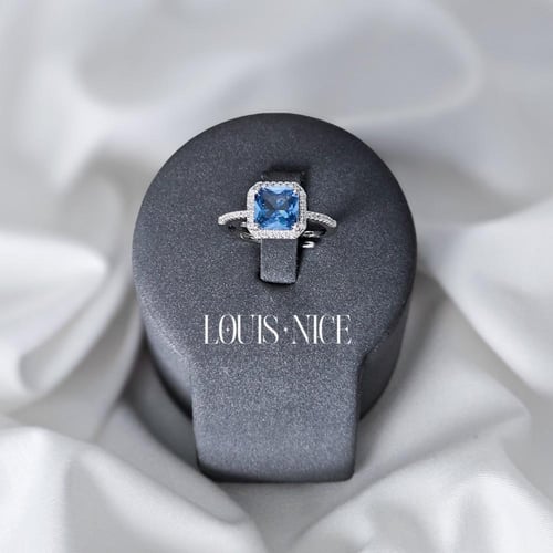 خاتم زركون متعدد الالوان