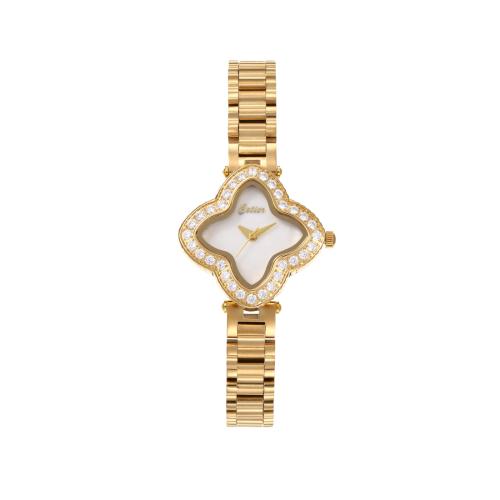 ساعة نسائية انيقة باللون الذهبي