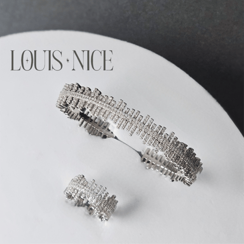 اسوارة مع خاتم زركون