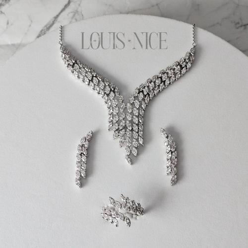 طقم هافست زركون بدقة الألماس