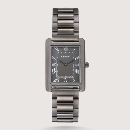 ساعة رجالية ستيل باللون الاسود