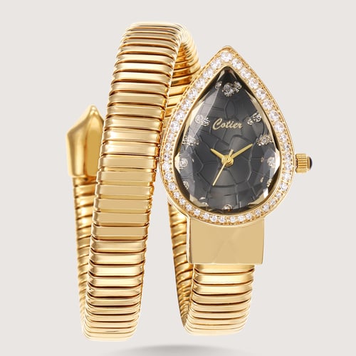 ساعة نسائية بمينا دايموند