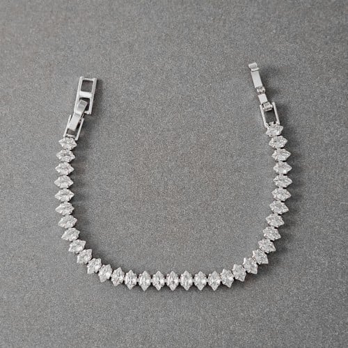 اسوارة زركون فضي