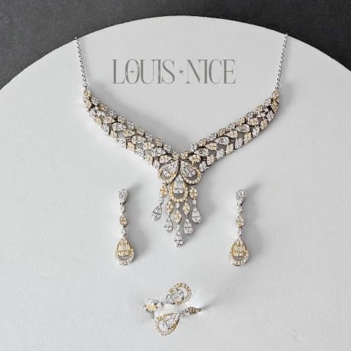 طقم هافست زركون بدقة الألماس