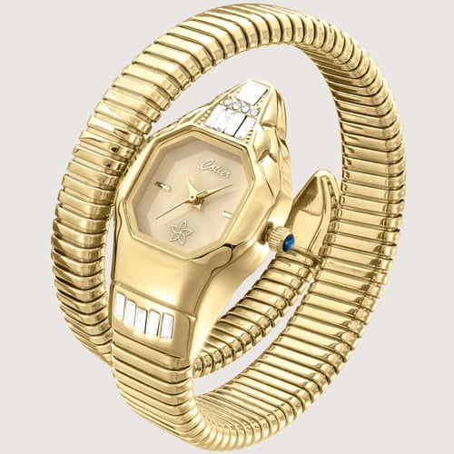 ساعة ايلارا باللون الذهبي