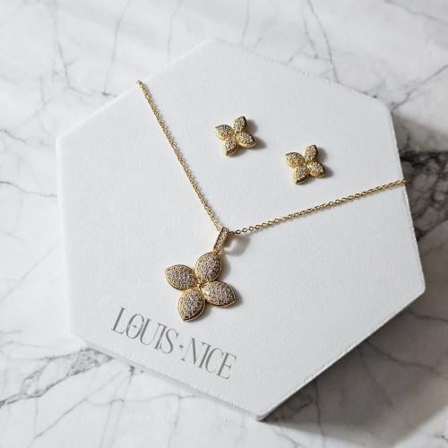 سلسال زركون مع الحلق