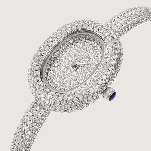 ساعة فيلورا ( Veloura ) بفصوص الزركون