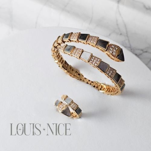 اسوارة مع خاتم زركون