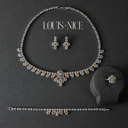 طقم زركون مكس