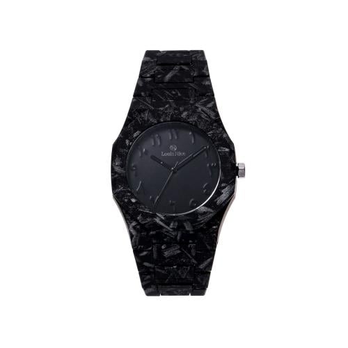 ساعة رجالية كربون باللون الاسود