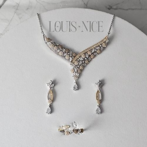 طقم هافست زركون بدقة الألماس