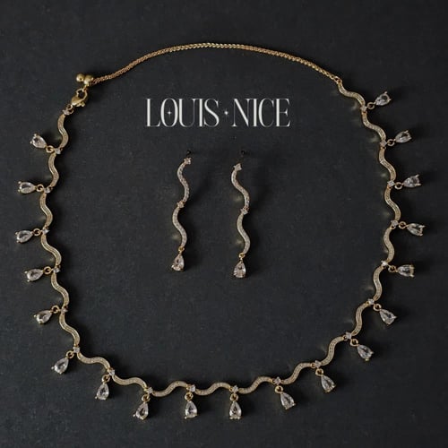 سلسال زركون مع الحلق