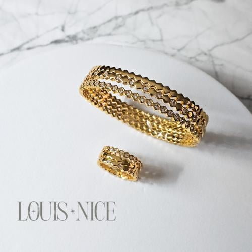 اسوارة مع خاتم زركون