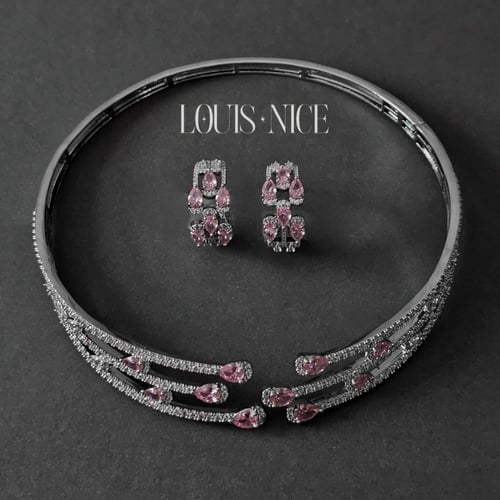 طقم شوكر زركون