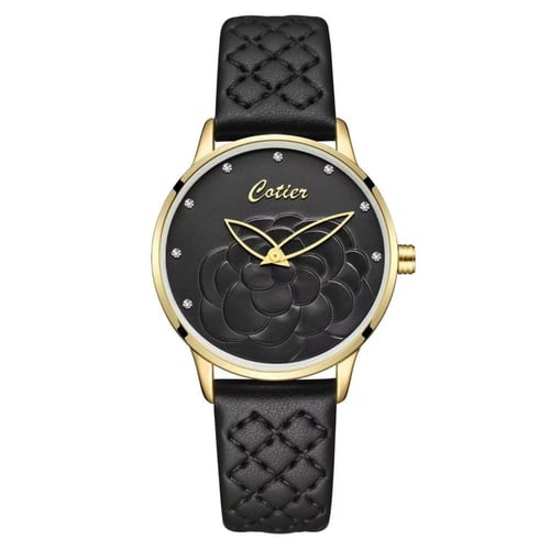 ساعة نسائية جلد