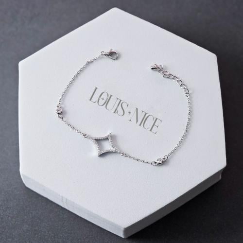 اسوارة زركون فضي