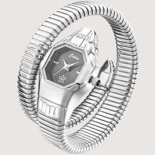 ساعة ايلارا باللون الفضي