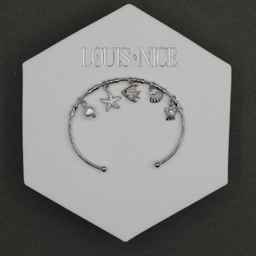 اسوارة زركون فضي