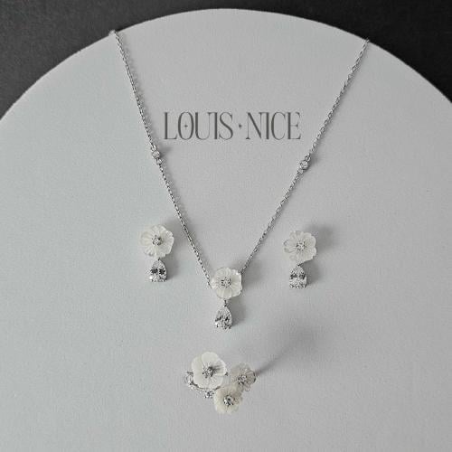 طقم زركون ناعم