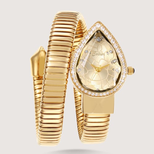 ساعة نسائية بمينا دايموند