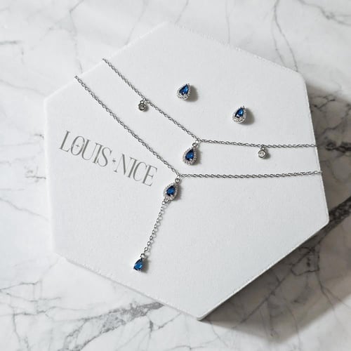 سلسال زركون مع الحلق