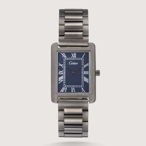 ساعة رجالية ستيل باللون الاسود