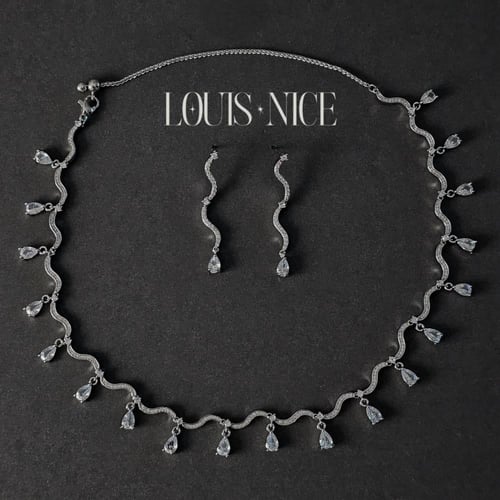 سلسال زركون مع الحلق