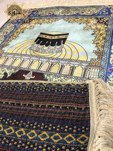 سجادة كالحرير فاخرة - بني داكن