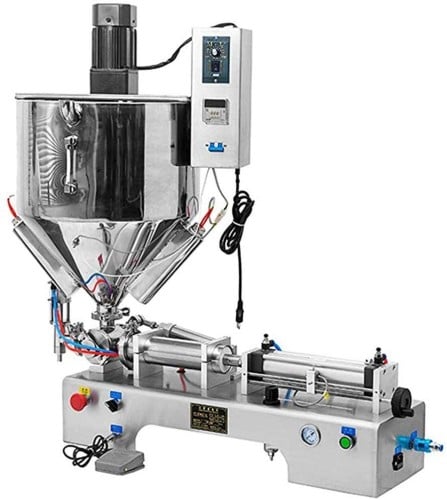 ماكينة 100 - 1000 مل مع هيتر وخلاط (واحد نوزل)