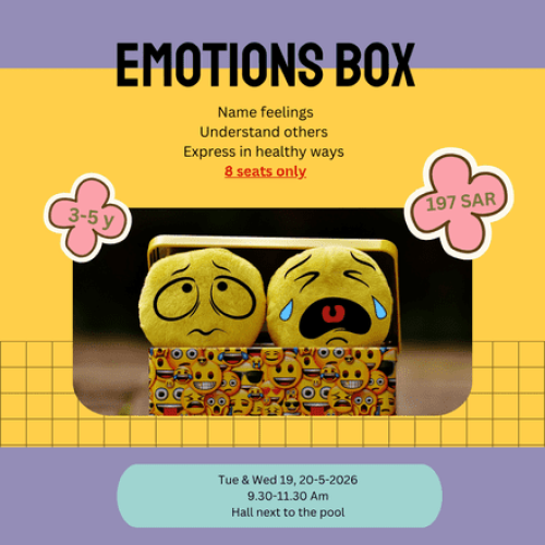 Emotions Box for kids 3-5 years