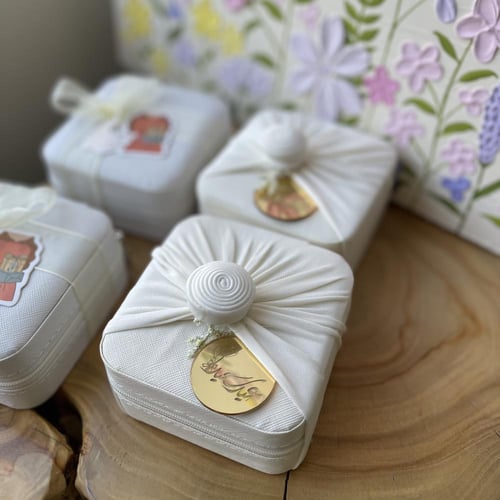 توزيعات العيد علب مجوهرات 6 قطع