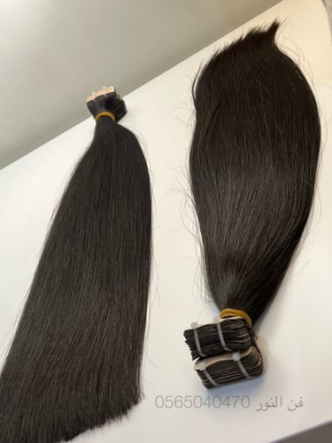 اكستنشن تيب (استكر) ناعم اللون اسود طبيعي