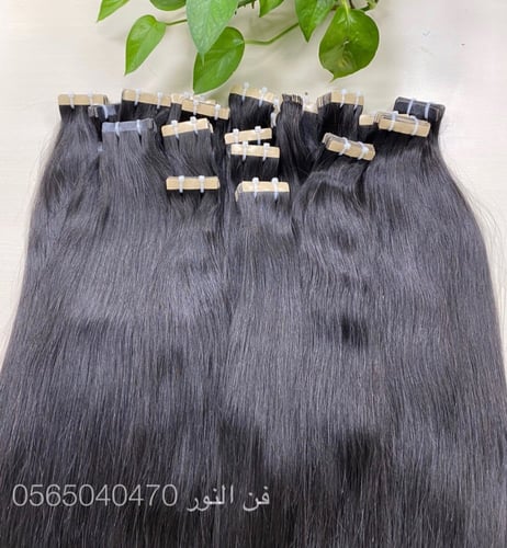 اكستنشن تيب (استكر) ناعم اللون اسود طبيعي