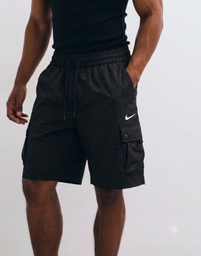 black Nike shorts