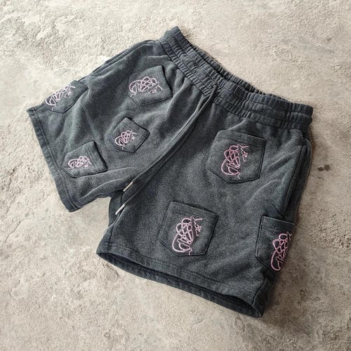 شورت اسود مغسول-6