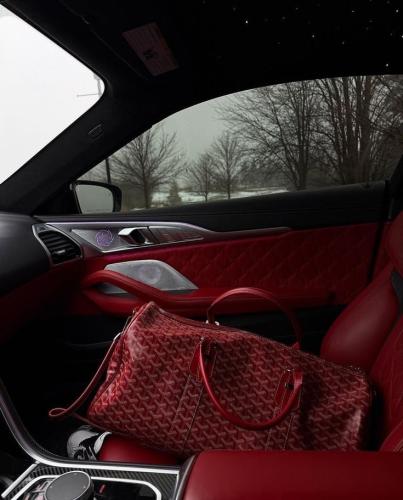 Goyard Quality Luxury Genuine Leather Duffle Bag