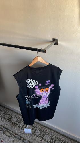 تيشرت اسود كت -10