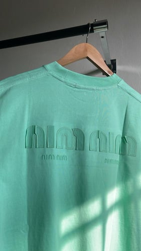 تيشرت اخضر اوفر سايز