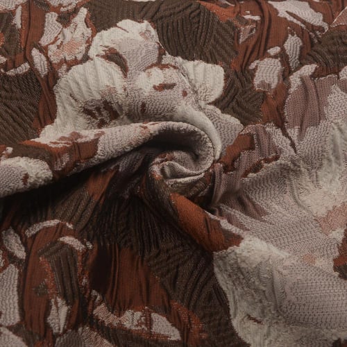 قماش جاكار بروكار مشجر هندي