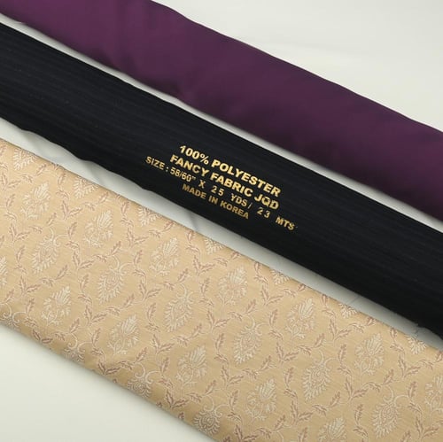 اقمشة تفته ميكادو وجهين + اوبال مقلم بقصب واحصل عل...