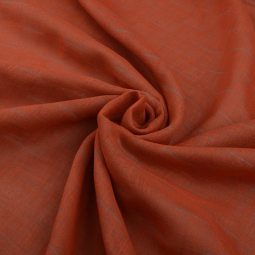 قماش بولي لينن دبل فيس وجهين مقلم