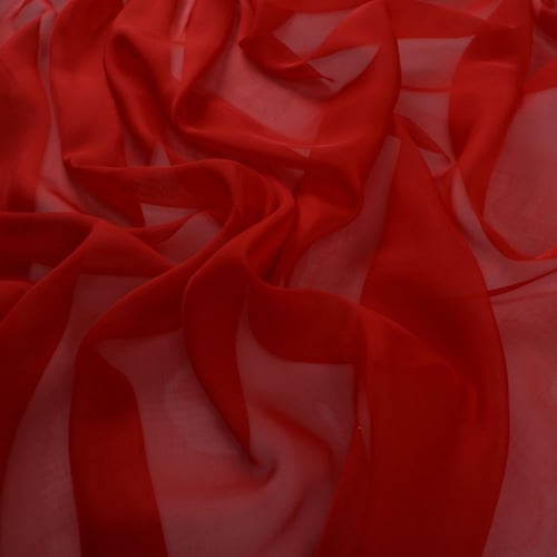 اقمشة شيفون طبيعي بيور سلك