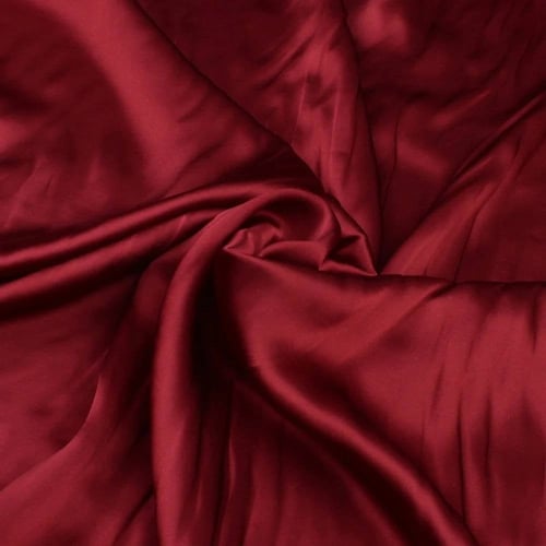 قماش حرير ستان طبيعي (بالقطعه)